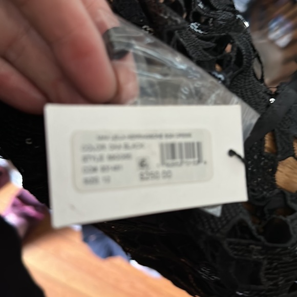 NWT Milly Minis Leila Herringbone Sequined Dress - Picture 3 of 3